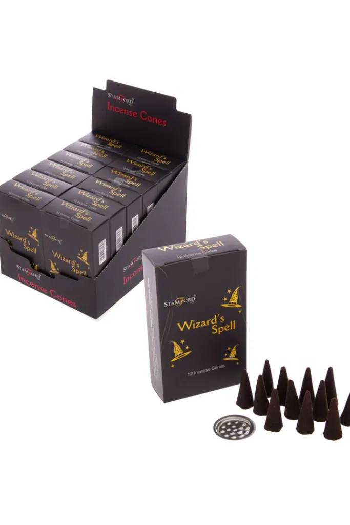Puckator Stamford Wizard Black Incense Cones