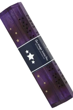 Something Different Star Wooden Bergamot Incense Box Set
