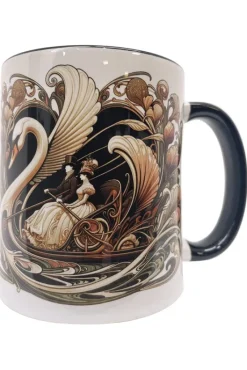 Oakhart Industries Steampunk Art Nouveau Pedalo Mug Art024