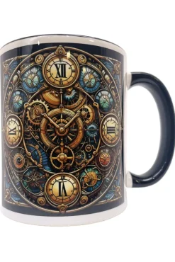 Oakhart Industries Steampunk Clock Mug Art027
