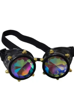 Nemesis Now Steampunk Crystal Vision Goggles with Kaleidoscopic Lenses