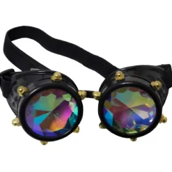 Nemesis Now Steampunk Crystal Vision Goggles with Kaleidoscopic Lenses
