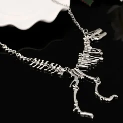 Gothic and Steampunk Jewellery Steampunk Dinosaur Skeleton Necklace