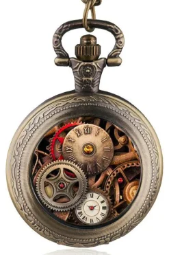Pocketwatches Steampunk Gears Pocket Watch