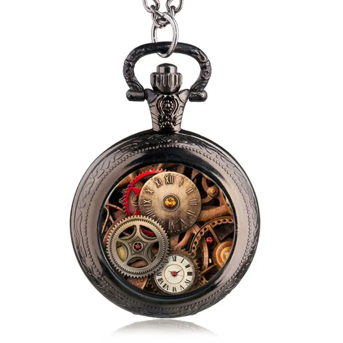 Pocketwatches Steampunk Gears Pocket Watch