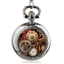 Pocketwatches Steampunk Gears Pocket Watch