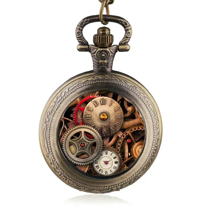 Pocketwatches Steampunk Gears Pocket Watch