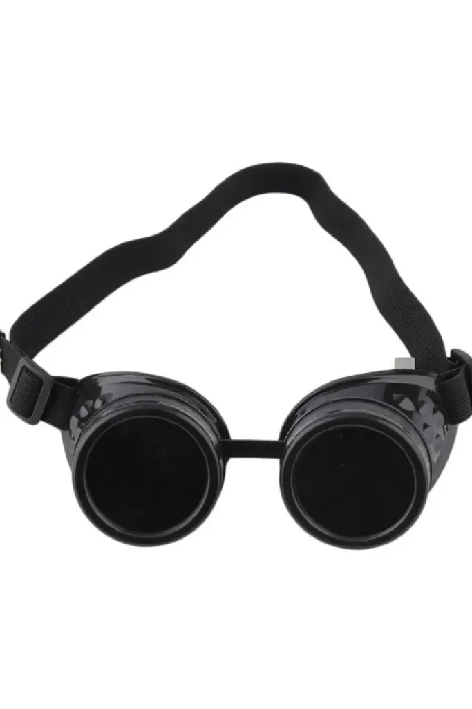 Steampunk Goggles Black