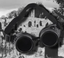 Steampunk Goggles Black