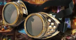 Steampunk Goggles Brass