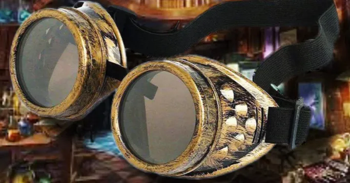 Steampunk Goggles Brass