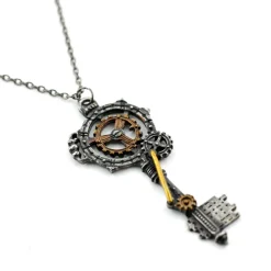 Gothic and Steampunk Jewellery Steampunk Key Necklace