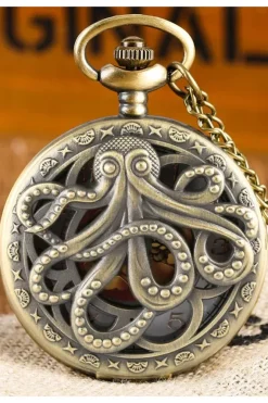 Pocketwatches Steampunk Octopus Pocket Watch