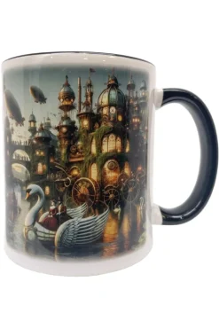 Oakhart Industries Steampunk Pedalo Mug Art018