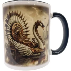 Oakhart Industries Steampunk Pedalo Mug Art16