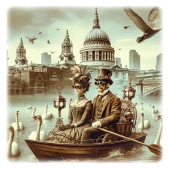 Oakhart Industries Steampunk Pedalo Mug Art017