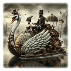 Oakhart Industries Steampunk Pedalo Mug Art014