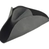 Euro Accessories Steampunk Pirate Felt Tricorn Hat