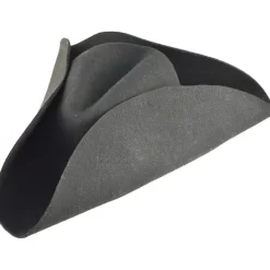 Euro Accessories Steampunk Pirate Felt Tricorn Hat