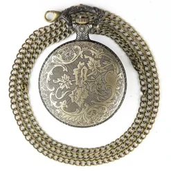 Pocketwatches Steampunk Pirate Pocket Watch Black