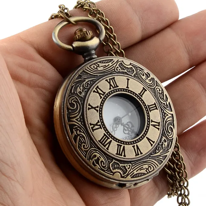 Pocketwatches Steampunk Pocket Watch Open Face Design