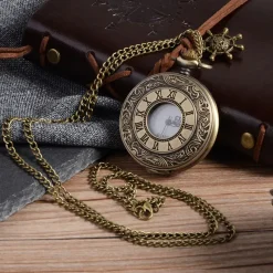 Pocketwatches Steampunk Pocket Watch Open Face Design