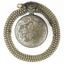 Pocketwatches Steampunk Pocket Watch with Filigree Web Design
