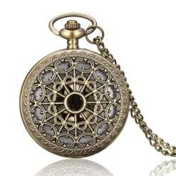 Pocketwatches Steampunk Pocket Watch with Filigree Web Design