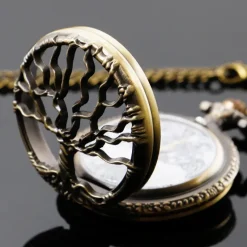 Pocketwatches Steampunk Pocket Watch with Tree of Life Design
