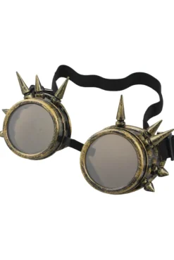 Steampunk Goggles Steampunk Spike Goggles Brass