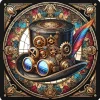 Oakhart Industries Steampunk Top Hat Coaster Art035