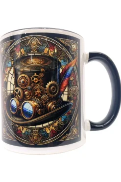 Oakhart Industries Steampunk Top Hat Mug Art025