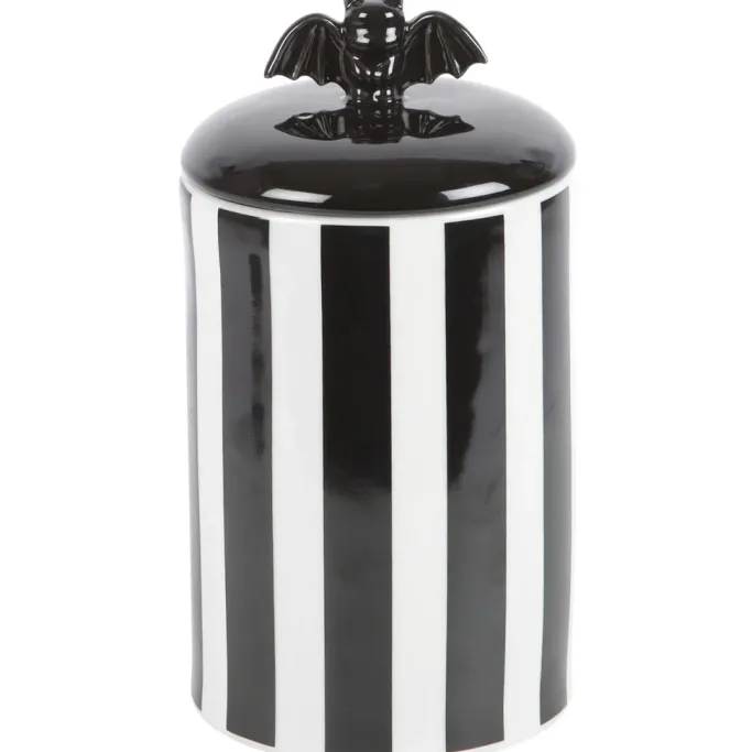Something Different Striped Bat Storage Jar