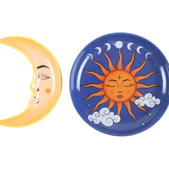 Something Different Sun and Moon Celestial Stacking Trinket Dish