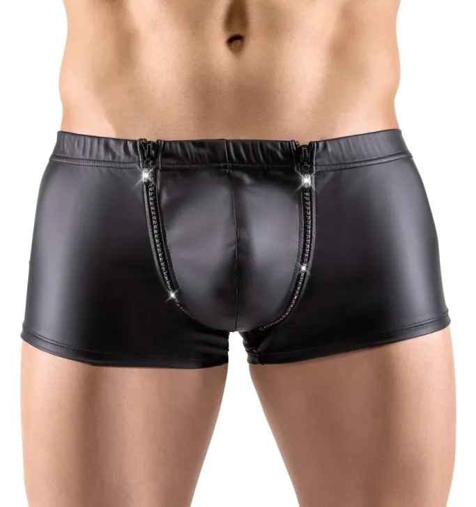 Svenjoyment Rhinestone Shorts Black