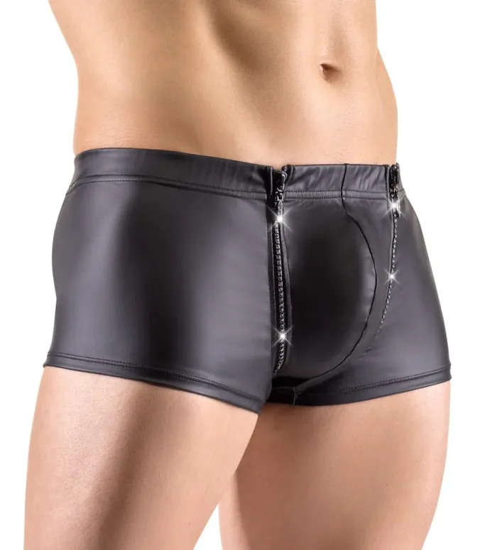 Svenjoyment Rhinestone Shorts Black