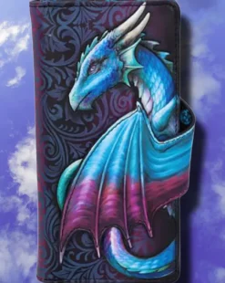 Nemesis Now Take Flight Dragon Purse Blue