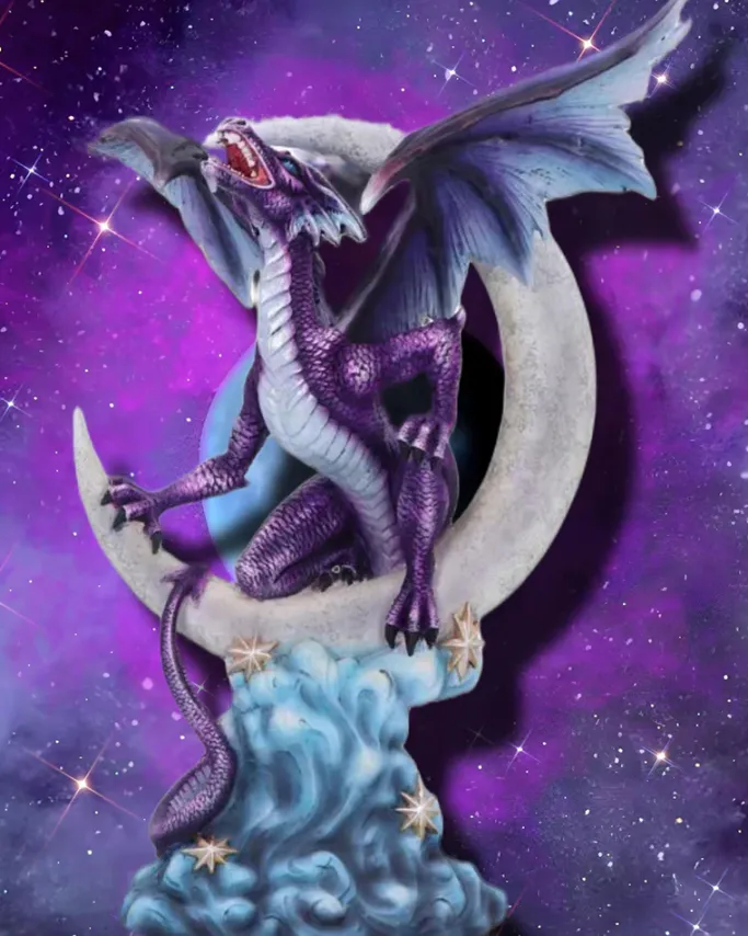 Nemesis Now Tarek Dragon Moon Figurine