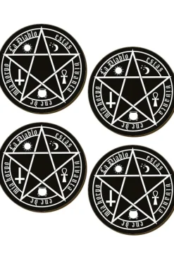 Grind The Devil Is Living In My Flesh Coaster Set