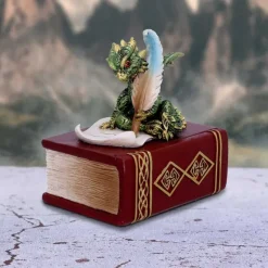 Nemesis Now The Scribe Dragon Trinket Box