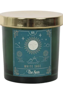 Something Different The Sun White Sage Tarot Candle