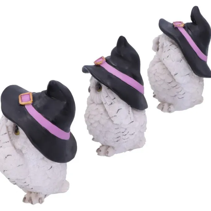 Nemesis Now Three Wise Feathered Familiars Owls