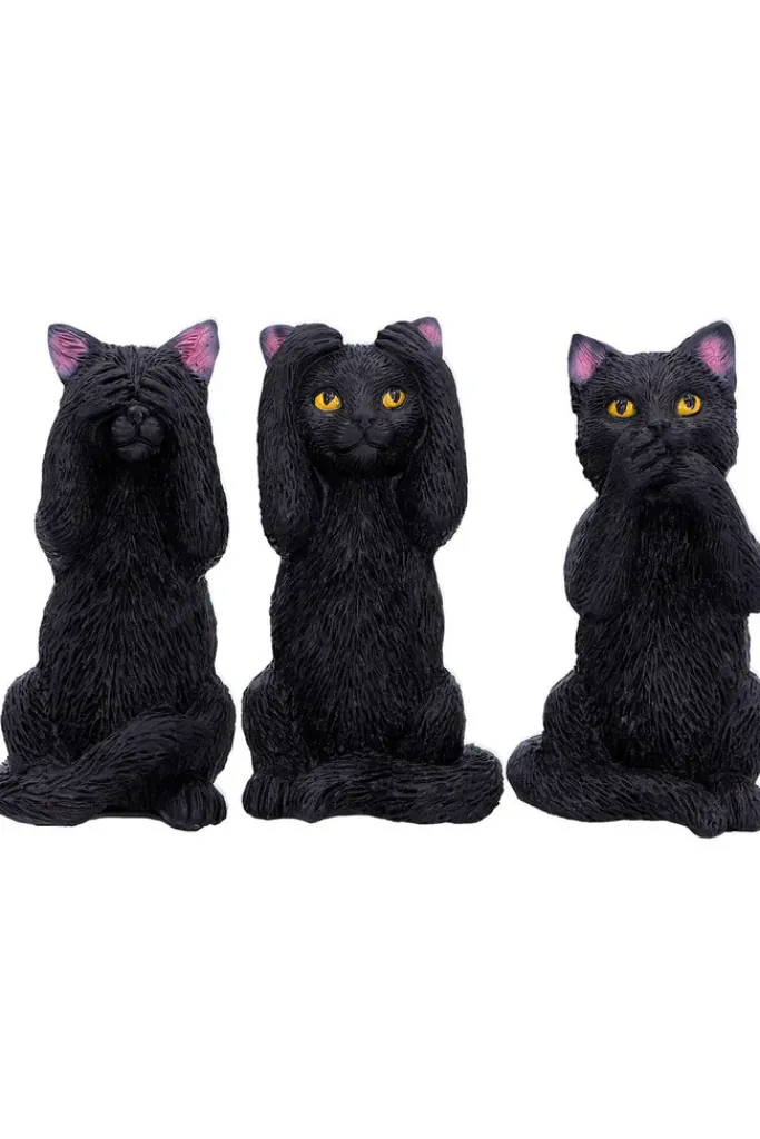 Nemesis Now Three Wise Felines Cats