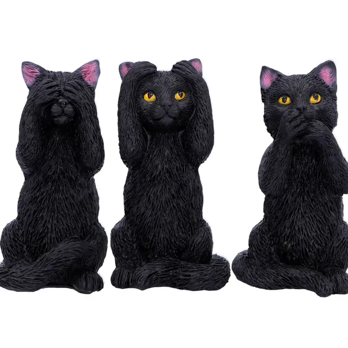 Nemesis Now Three Wise Felines Cats