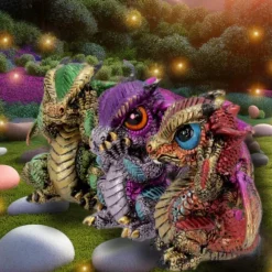 Nemesis Now Three Wiselings Dragons 8.5cm