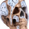 Nemesis Now Time Goes By Clock Skull
