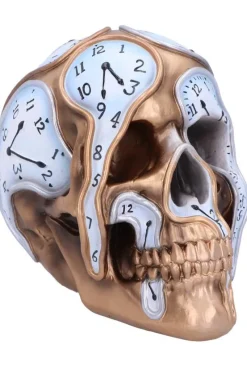 Nemesis Now Time Goes By Clock Skull