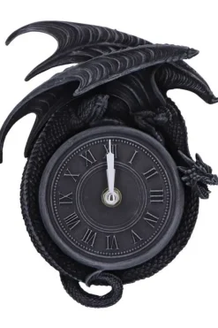 Nemesis Now Time to Burn Dragon Wall Clock