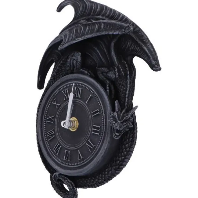 Nemesis Now Time to Burn Dragon Wall Clock