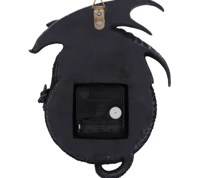 Nemesis Now Time to Burn Dragon Wall Clock